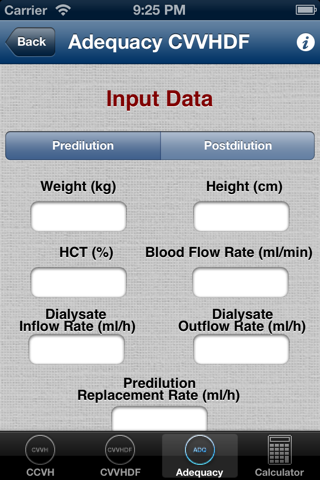 CRRT Calculator screenshot 3