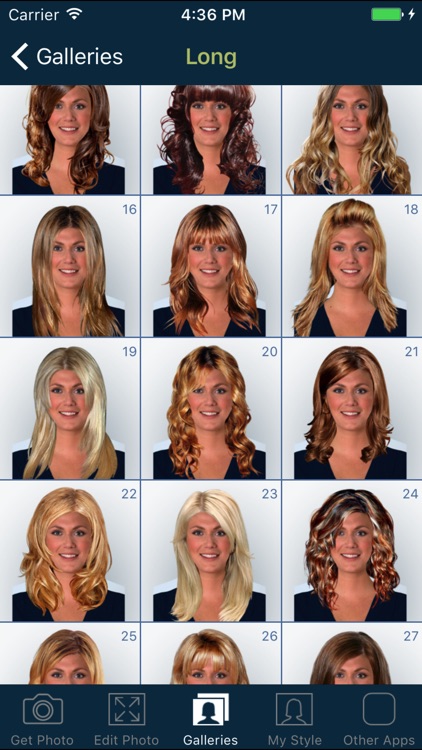 Hairstyle Try On PRO screenshot-0