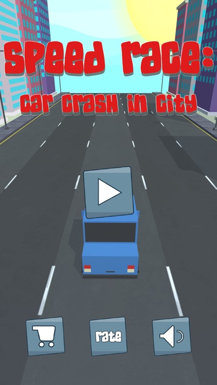 Speed Race: car crash in city screenshot-3