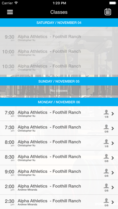 Alpha Athletics screenshot 3