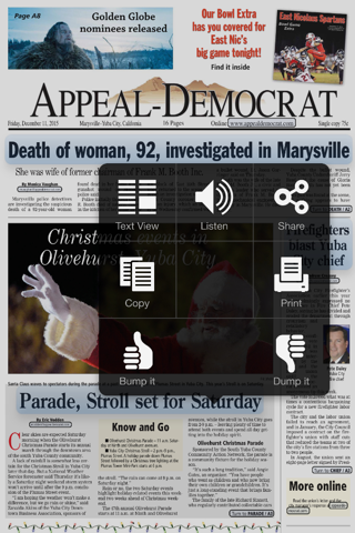 Appeal-Democrat e-Edition screenshot 3