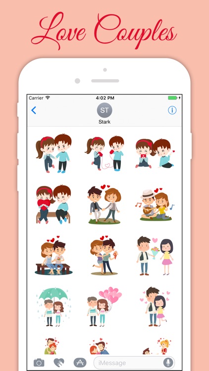Couple Love Bird Stickers
