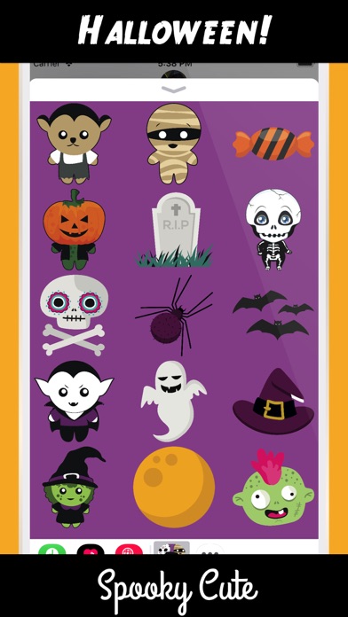 Happy Halloween 2018 Stickers screenshot 4