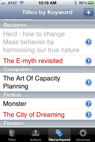 Library List screenshot 3