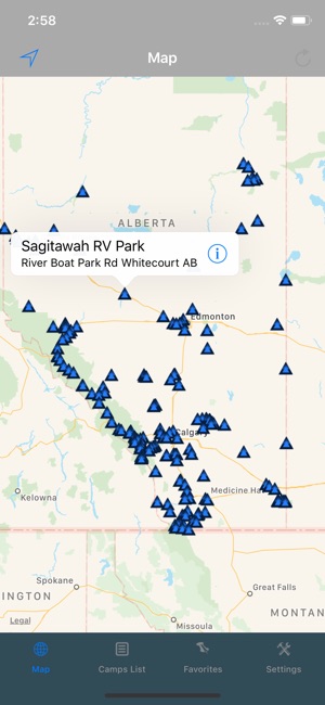 Alberta – Camping & RV spots(圖1)-速報App