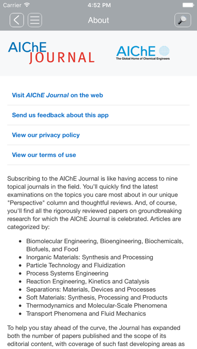 How to cancel & delete AIChE Journal from iphone & ipad 3