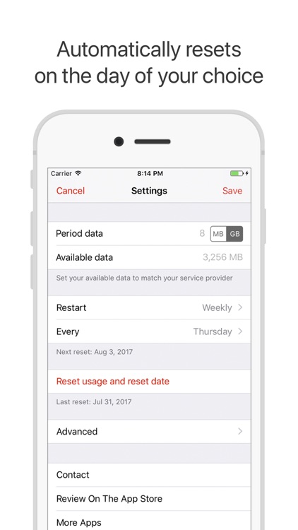 Databit: Data usage monitor