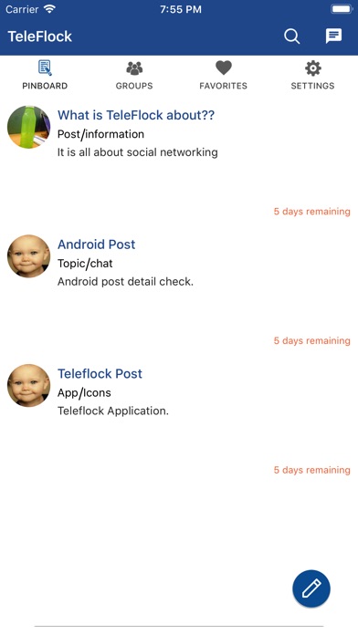 Teleflock screenshot 2