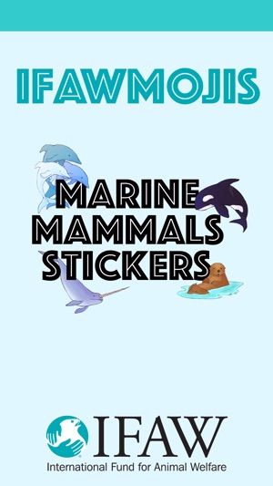 IFAWmojis Marine Mammals