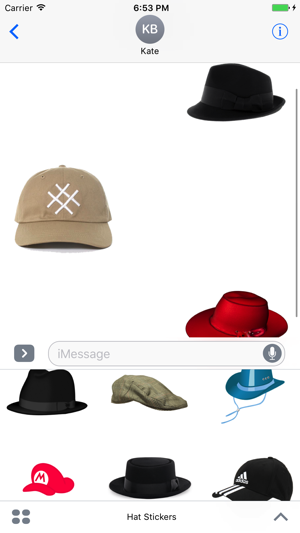 Hat Stickers+