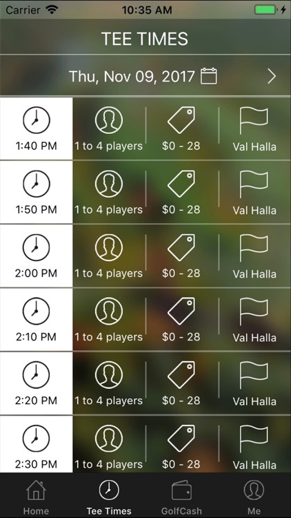Val Halla Golf Tee Times screenshot-3