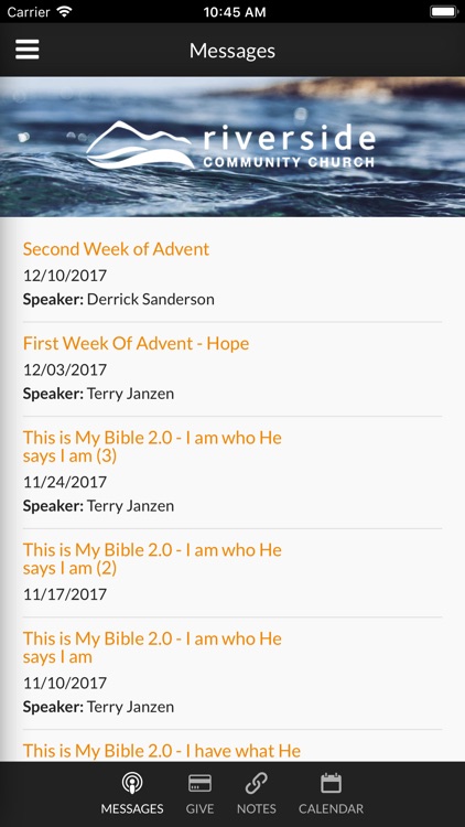 Riverside Community Church App