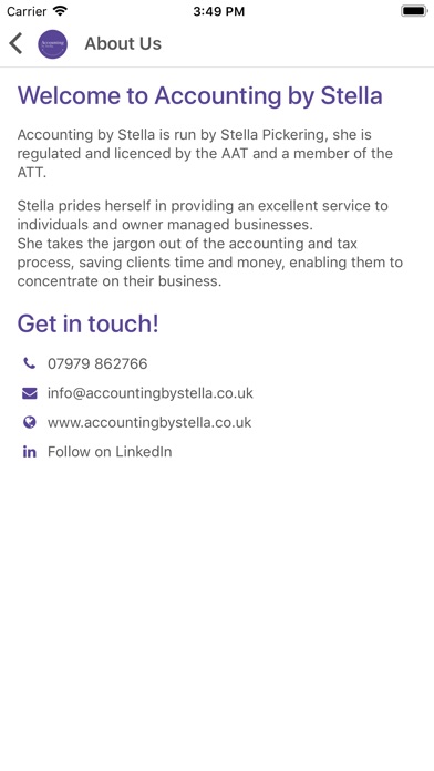 Accounting by Stella App Screenshot on iOS
