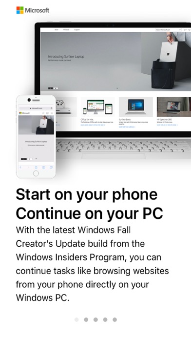 Continue on PC Screenshot