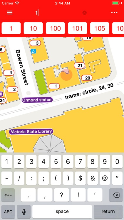 Yichi's RMIT Map