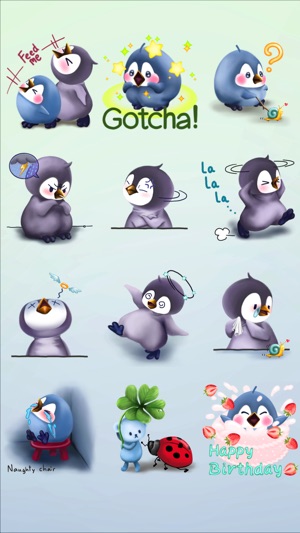 Penguin Bo 2 Sticker Pack(圖4)-速報App