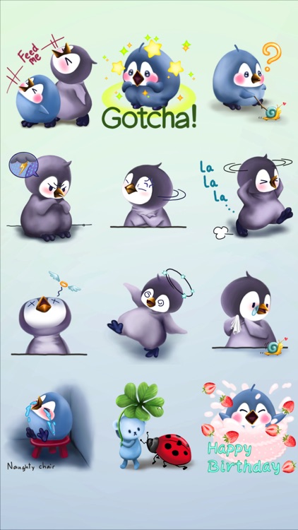 Penguin Bo 2 Sticker Pack screenshot-3