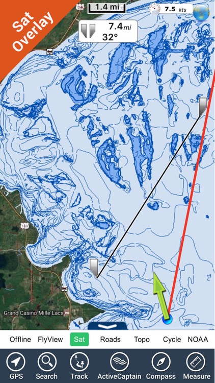 Minnesota lakes HD Charts