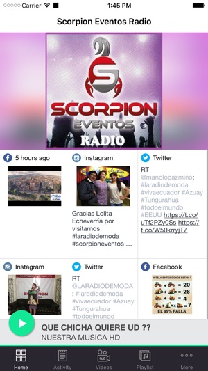 Scorpion Eventos Radio(圖1)-速報App