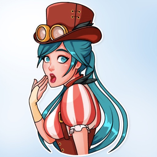 Elizabeth Magic Stickers icon