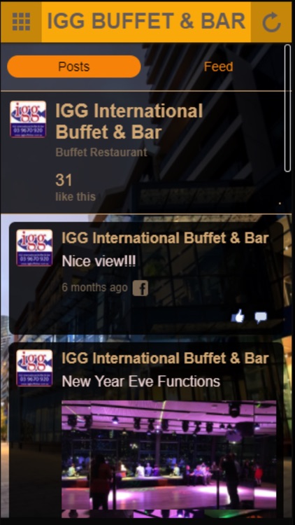 IGG International Buffet