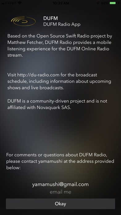 DUFM - Dual Universe Radio screenshot 3
