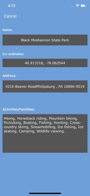 Pennsylvania State Parks map!(圖2)-速報App