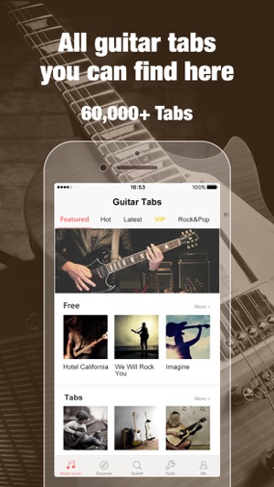 Guitar Tabs & Chords - Best app for guitar player(圖1)-速報App