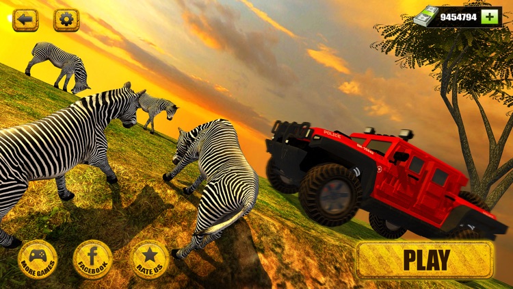 Safari Hummer Driving Sim 2018