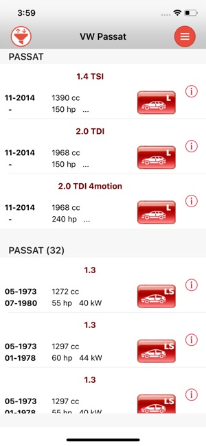 AutoParts VW Passat