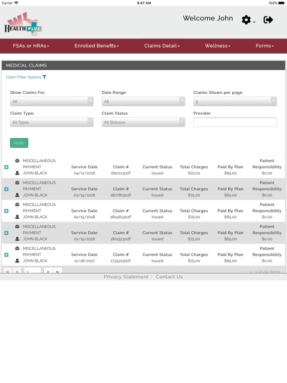 Screenshot #5 pour Willis-Knighton Health Plus