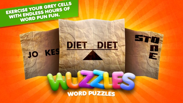 Word Puzzle Game Rebus Wuzzles