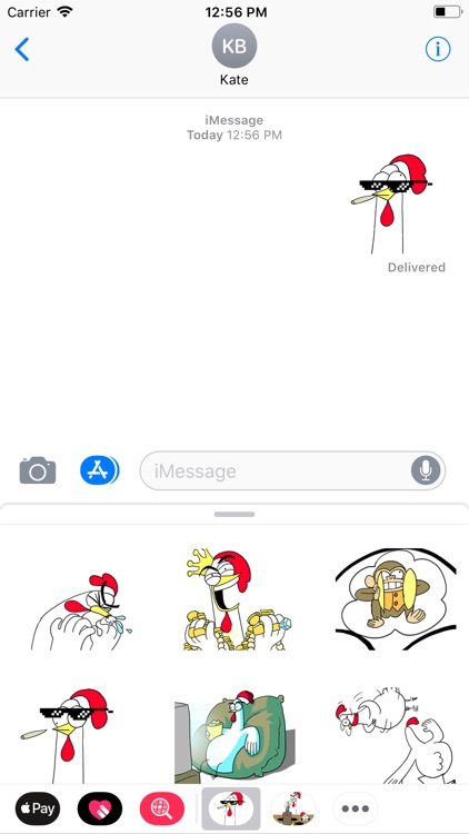 Chicken Bro 16 Sticker Pack