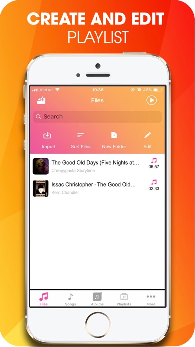 Cloud Offline - Music Player screenshot 3