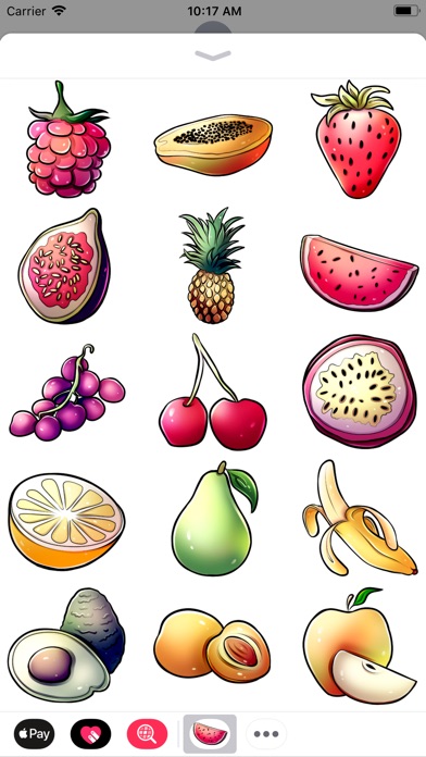 Fruits Stickers by Rike's Art screenshot 3