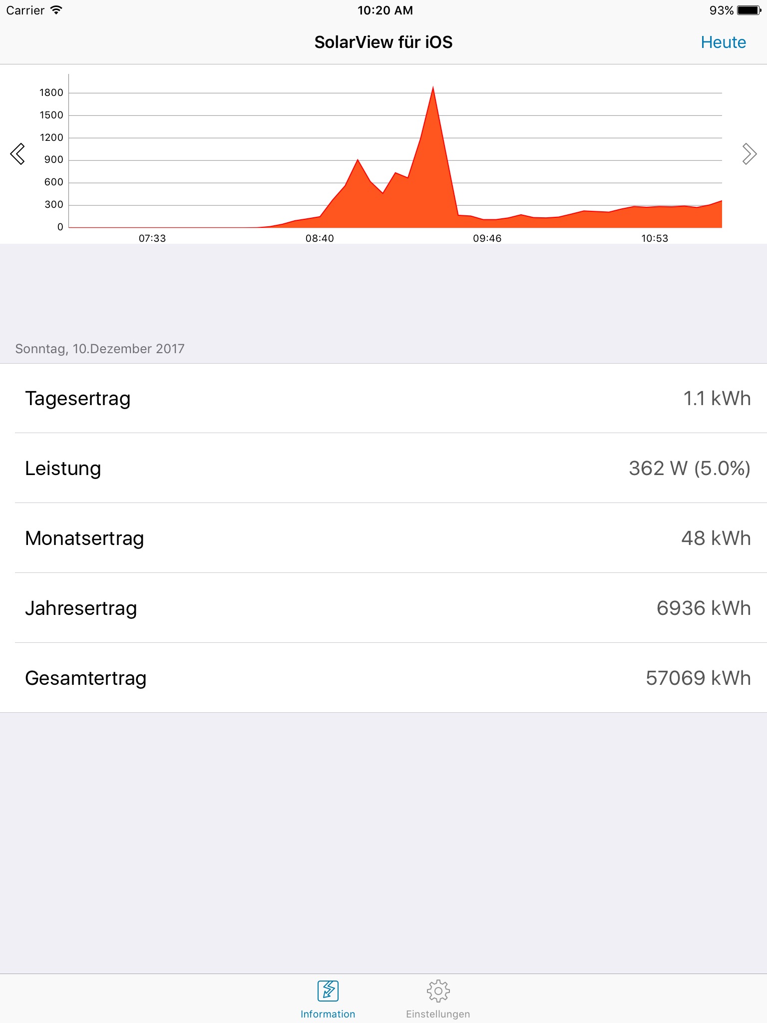 SolarView für iOS screenshot 2