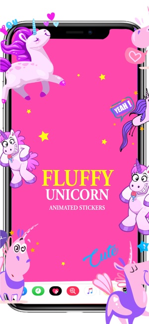 Fluffy Unicorn - Animated