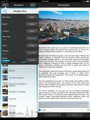 Screenshot 2 Audioguías de Ciudades iphone