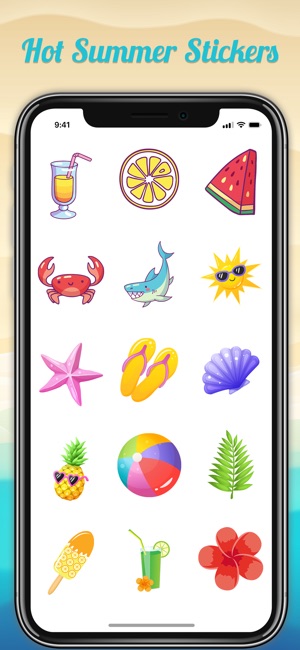 Hot Summer Stickers(圖3)-速報App