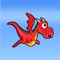 Help this cute little red dragon learn how to fly