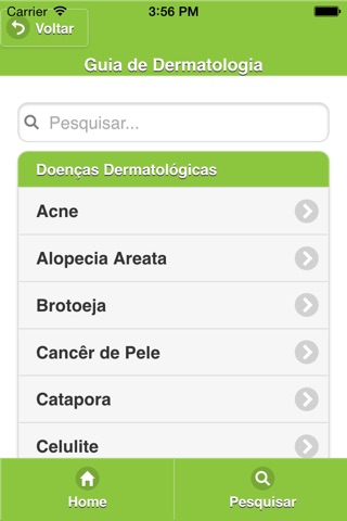 Guia de Dermatologia screenshot 2
