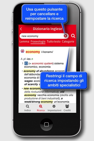 Dizionario Inglese Hoepli screenshot 4