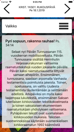 Päivän Tunnussana 2019(圖4)-速報App