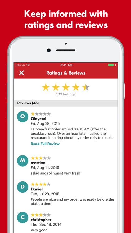 Seamless – Food Delivery & Takeout Service