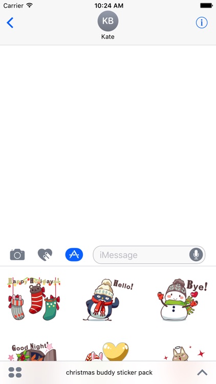 christmas buddy sticker pack screenshot-4