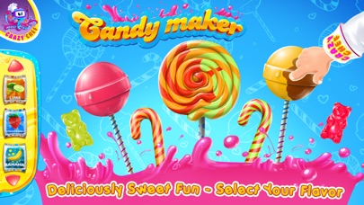 Candy Crazy Chef - Make, Decorate and Eat Awesome Candies Screenshot 1