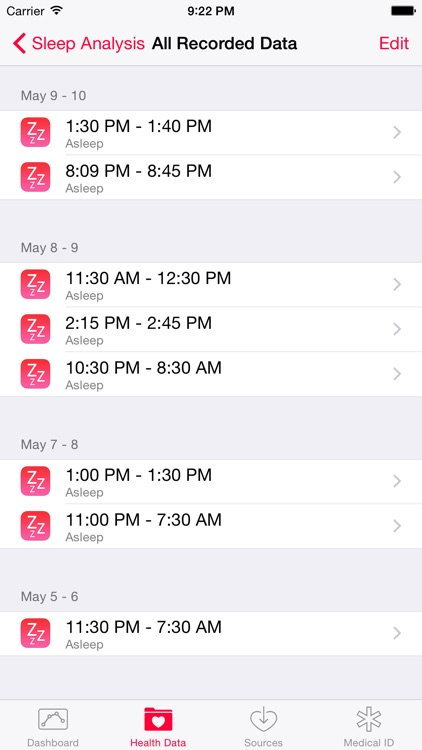 Power Nap with Health Sync
