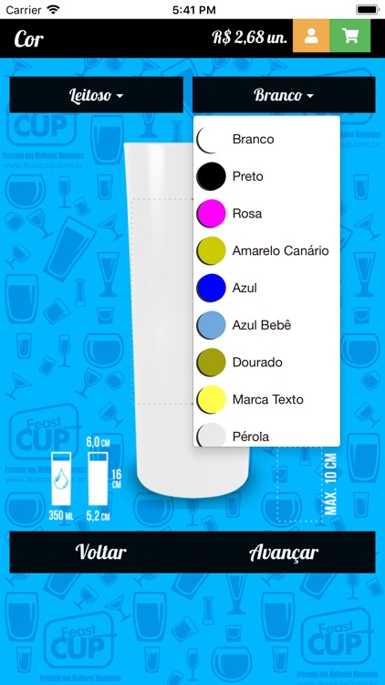 Feast Cup personalize seu copo screenshot-4