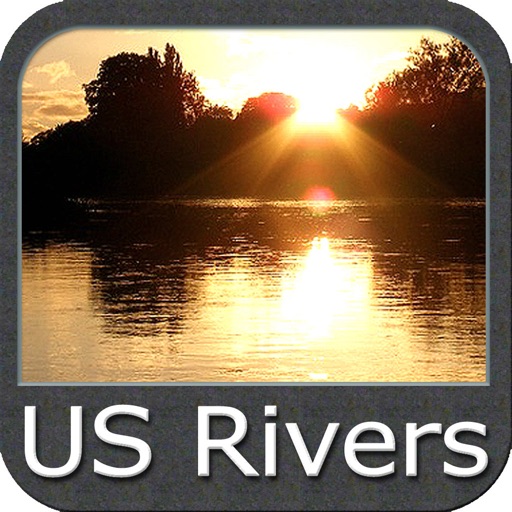 US Rivers - GPS Map Navigator Icon
