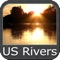 US Rivers - GPS Map Navigator